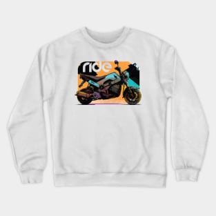 Ride honda navi cyber Crewneck Sweatshirt